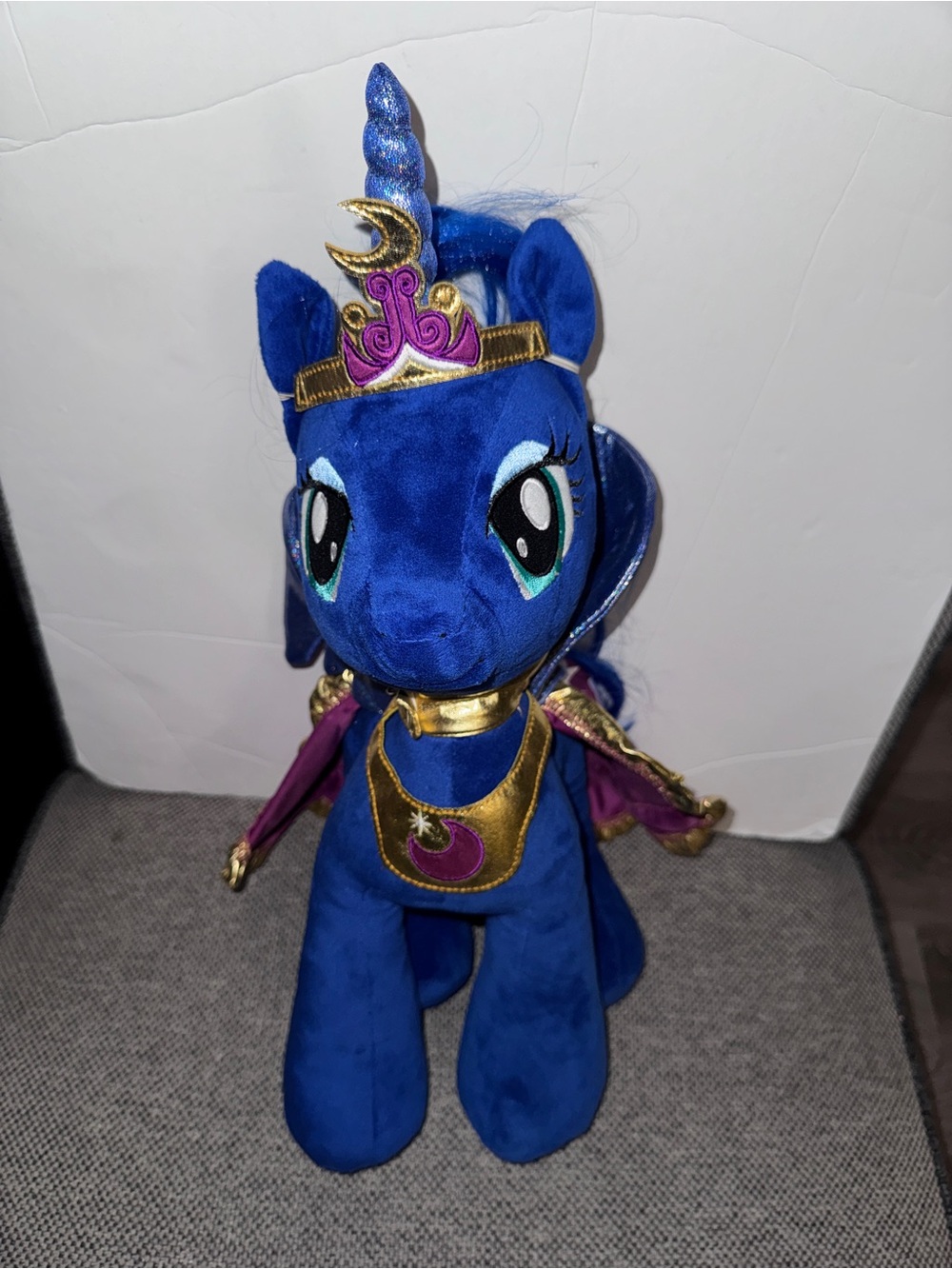 Unicorn Pegasus 2015 Build a Bear My Little Pony Princess Luna with Skirt 18.